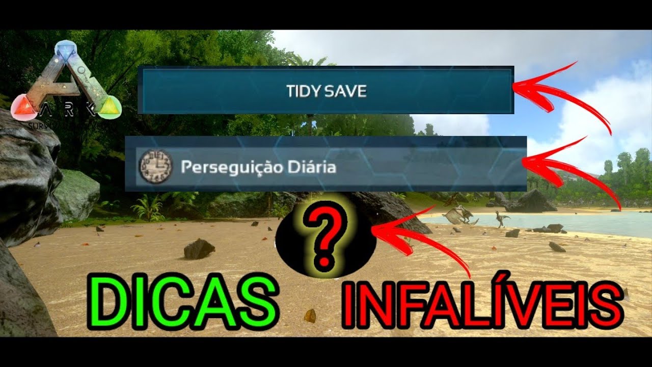 super 3 dicas de ark mobile que vai te salvar em algum momento!!!