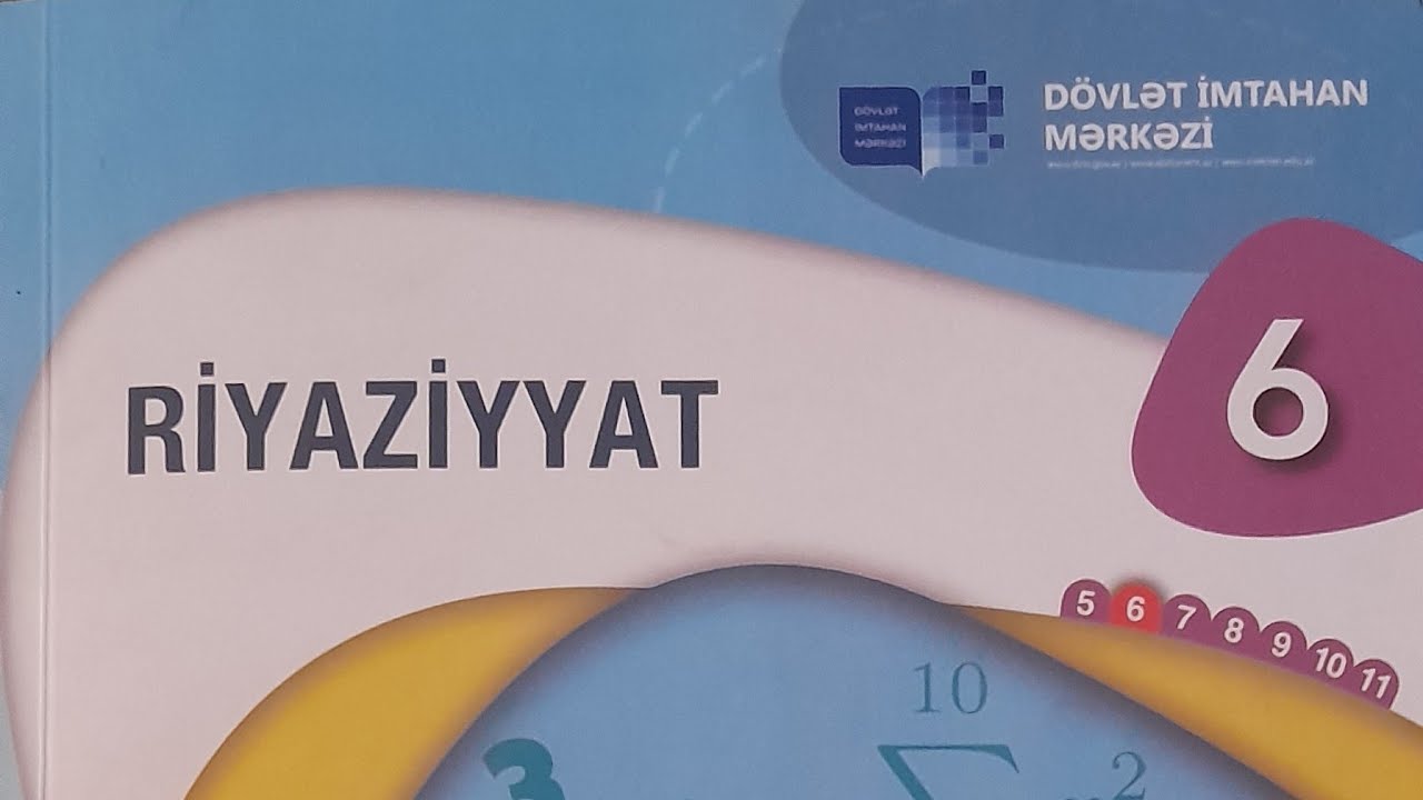 6-cı sinif Dim. Buca. Çevrə. Simmetriya. A və B variantları