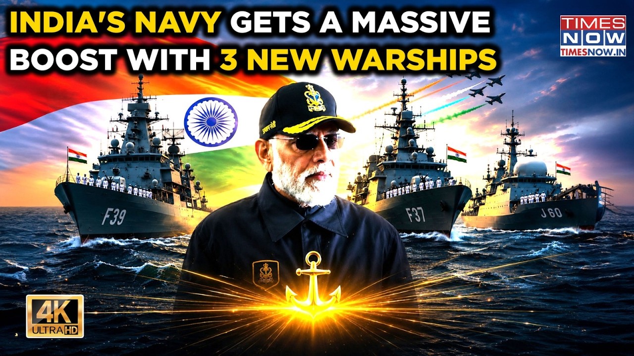 Inside India&rsquo;s 3 New Indigenous Warships And Why They Matter, PM Modi Says&hellip; | 4K Video