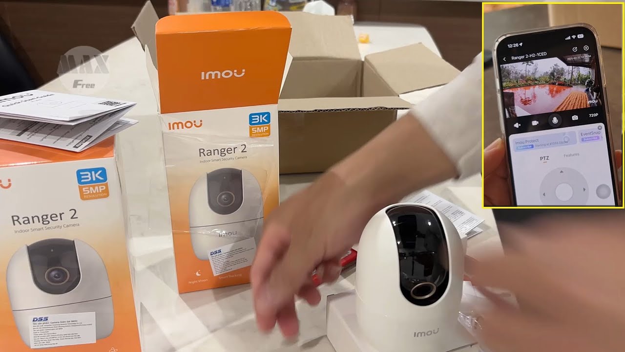 Camera đàm thoại 2 chiều siêu nét | imou 5MP A52 Ranger 2