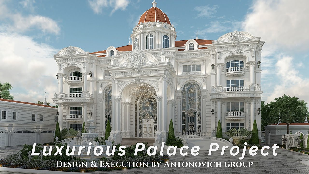 🏰 LUXURY PALACE DESIGN MASTERPIECE | Antonovich Group Latest Creation 🏰