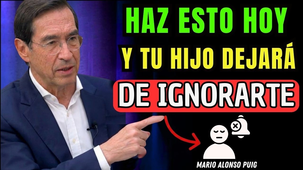 ¿Tu Hijo Te Bloqueó? Esta Regla Puede Romper Ese Silencio | Mario Alonso Puig