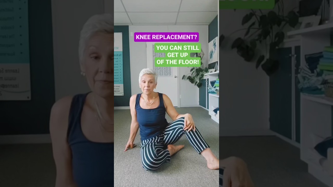 Want to be able get UP OFF THE GROUND, even AFTER YOUR KNEE REPLACEMENT? 👍🏻 