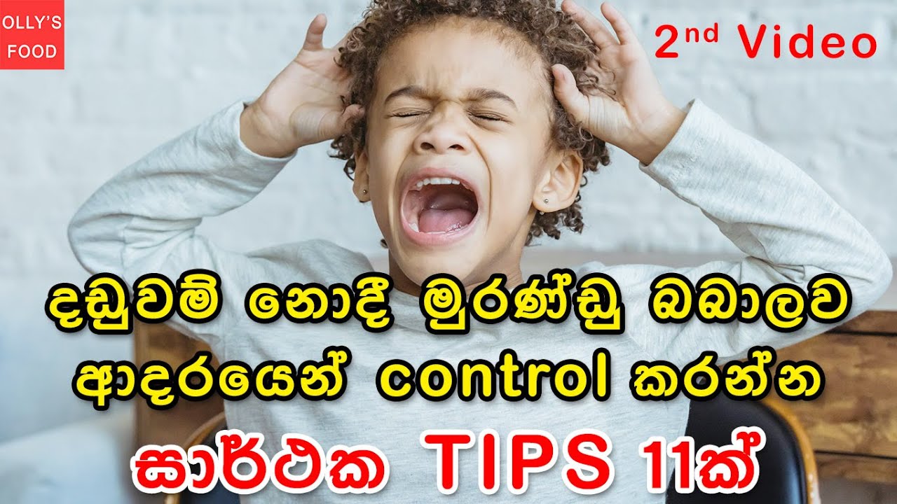 මුරණ්ඩු දරුවන්ට දඬුවමක් නොදී ආදරයෙන් හසුරුවා ගන්න සාර්ථක tips 11 ක්/Best tips for control angry kids