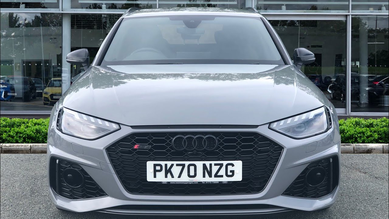 Approved Used Audi RS4 Avant Carbon Black 450 PS tiptronic | Preston Audi