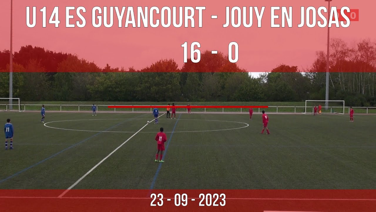 20231014 U14 Esg 16 - 0 Jouy En Josas