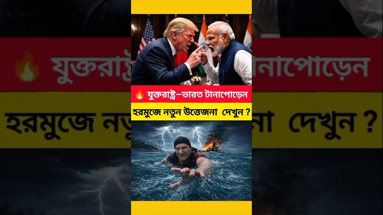 🔥 Maritime Security Concerns Escalate as US&ndash;India Talks Intensify Over Hormuz | #india #shorts