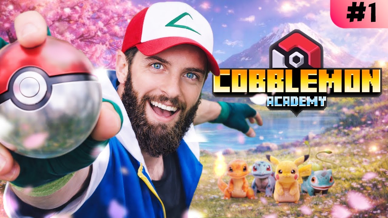 COBBLEMON ACADEMY 🏫🔥 L’AVENTURE POKÉMON ULTIME SUR MINECRAFT ! (Pokérayou) #1