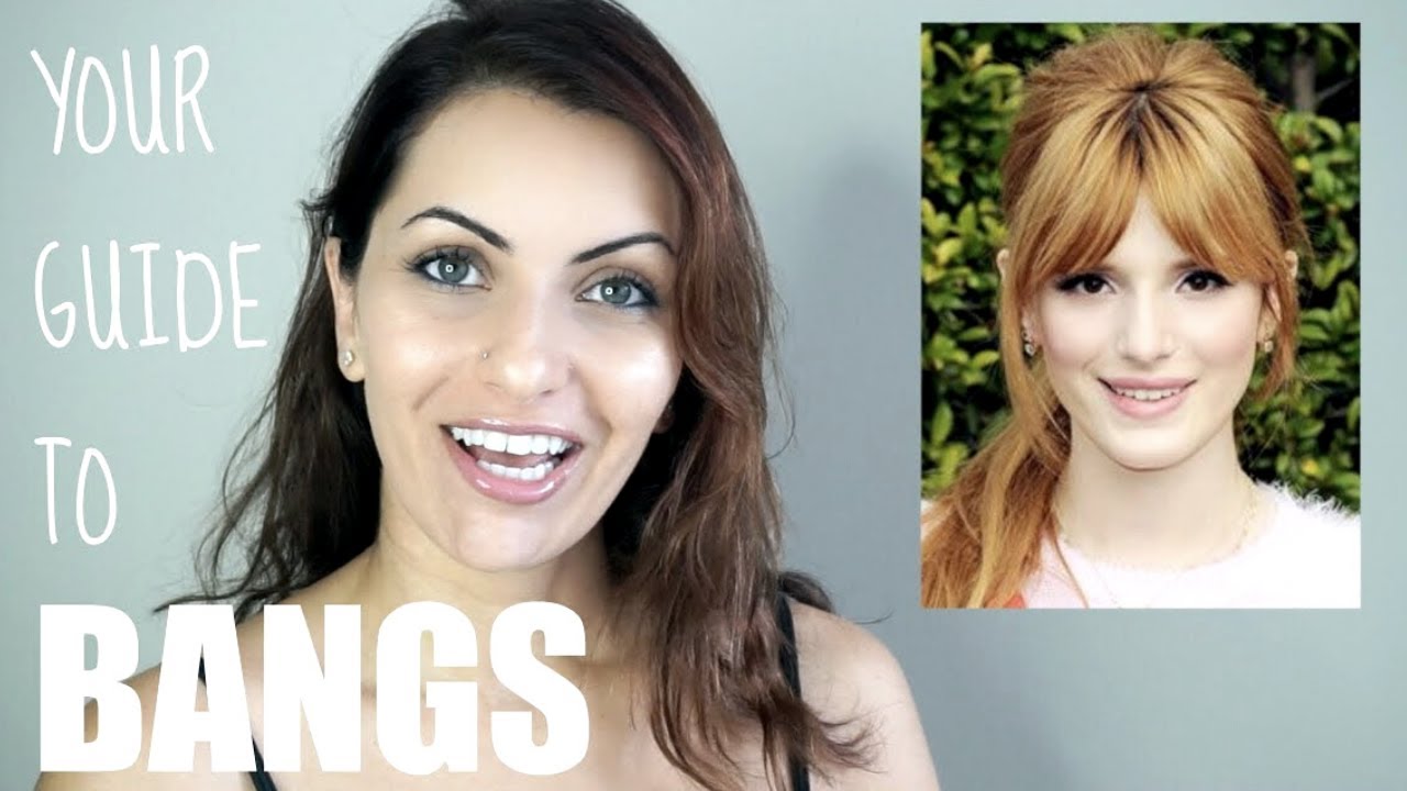 HAIRCUTS :: YOUR GUIDE TO 5 TYPES OF BANGS / Wispy Bangs, Curtain Bangs, Textured Bangs | Lina Waled