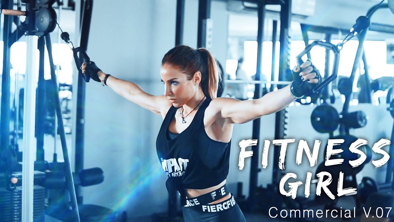 Cinematic Fitness Girl Motivation - Commercial Video Edit V.07