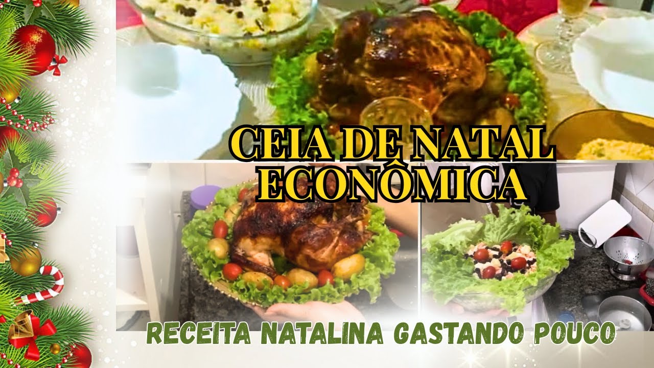 Frango Natalino + Ceia econômica