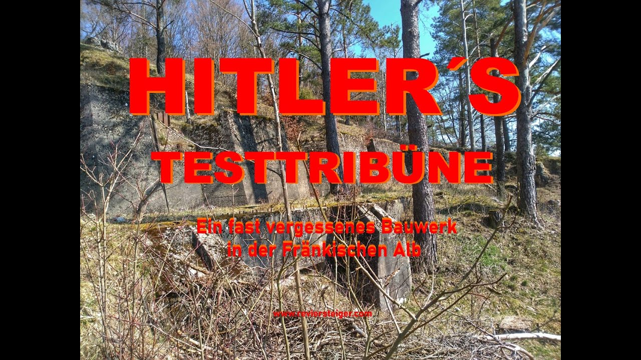 Hitler´s  Testtribüne -  Der Stadionberg bei Oberklausen