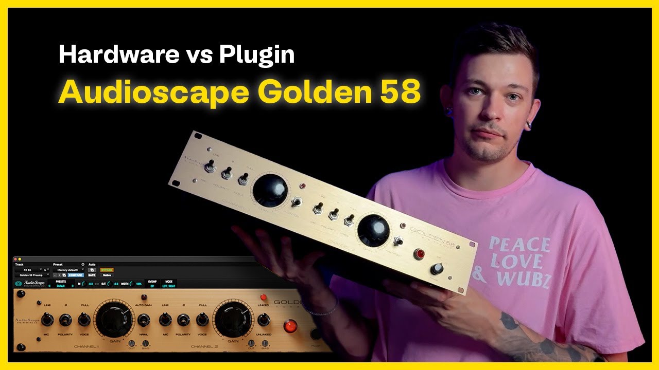 Audioscape Golden 58: Analog Hardware vs Plugin