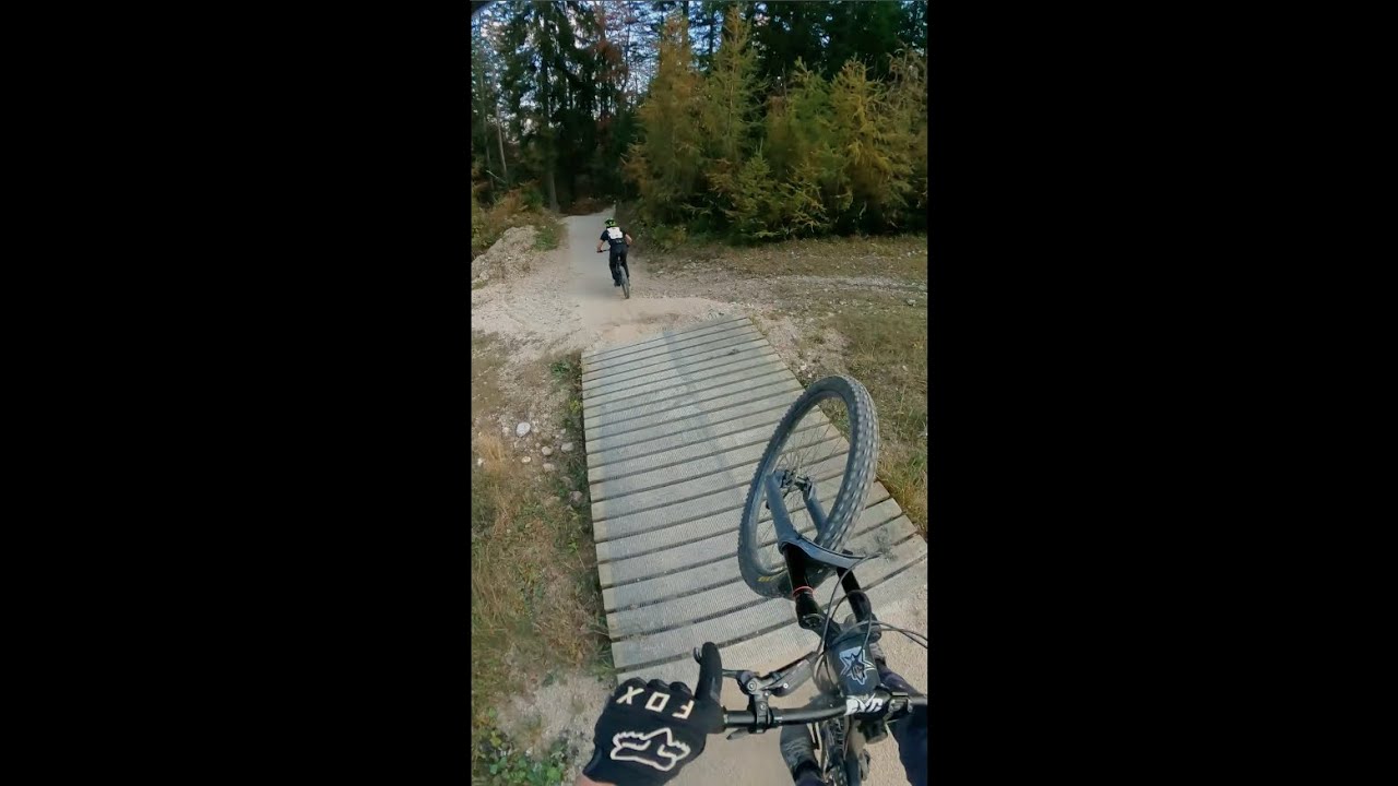 🍂 Longest flow trail in Europe by meters of descent, 1200 of 'em! 📍 Petzen 🇦🇹. 🔝💯 #shorts #flow