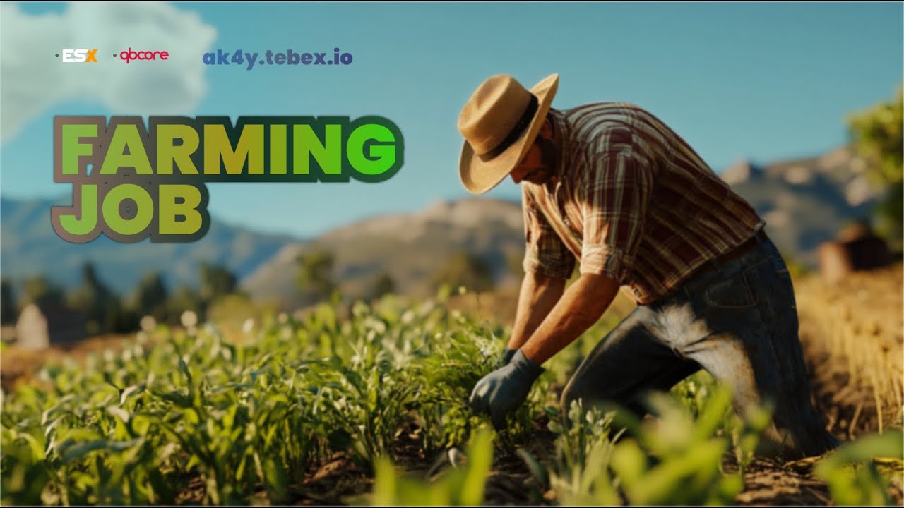 Сценарии работы FiveM Advanced Farming | Выращивание пшеницы и доение коров
