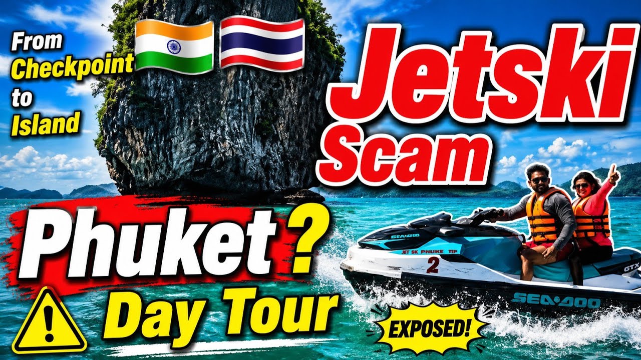 Phuket Jetski Tour | 6 point 6 Island full day Tour