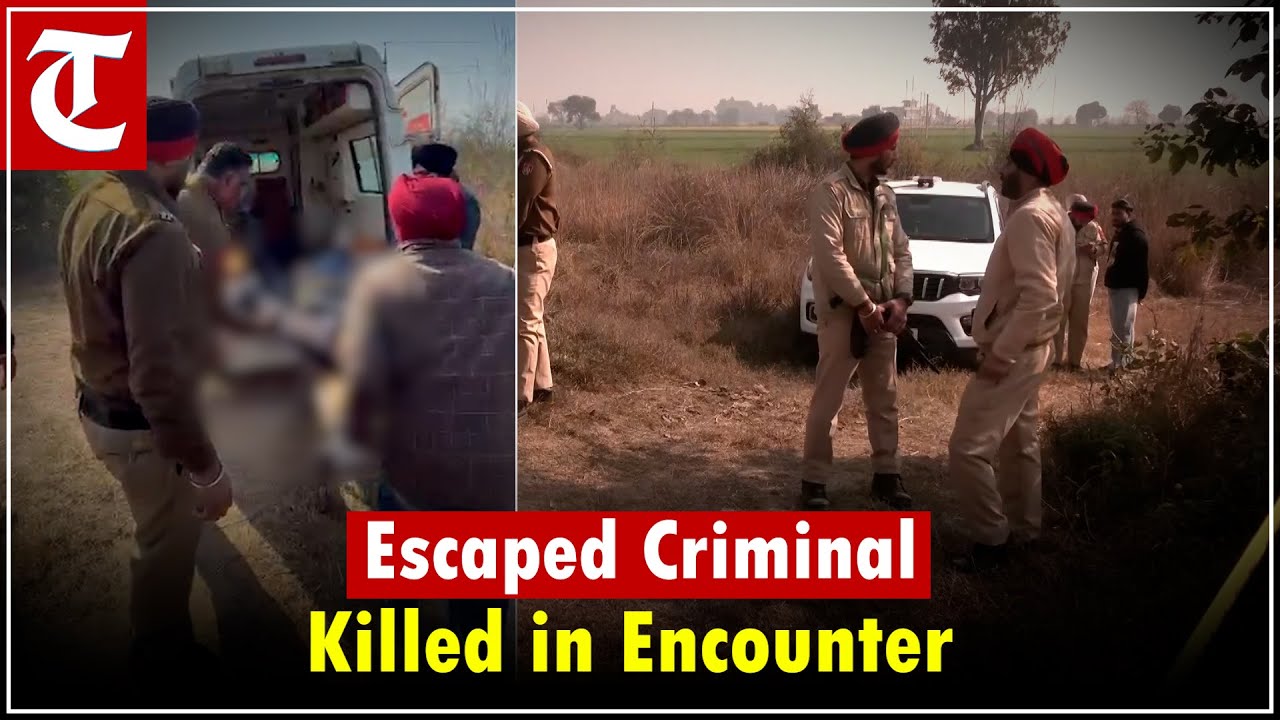 Escaped gangster Mani Prince alias Mani Soorma killed in Amritsar police encounter