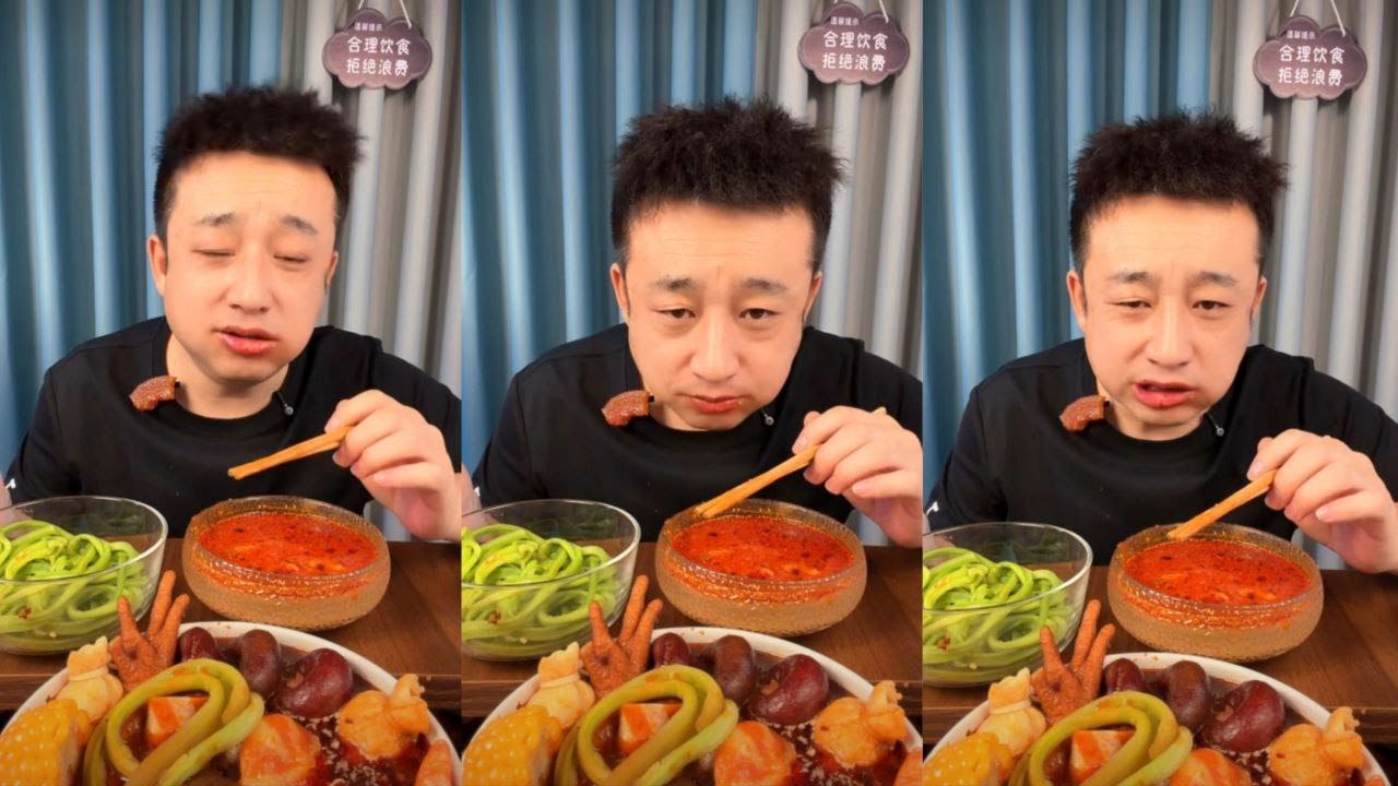 THE SPICIEST GLASS NOODLES IN THE WORLD! 🔥 Spicy Hot Pot Mukbang ASMR