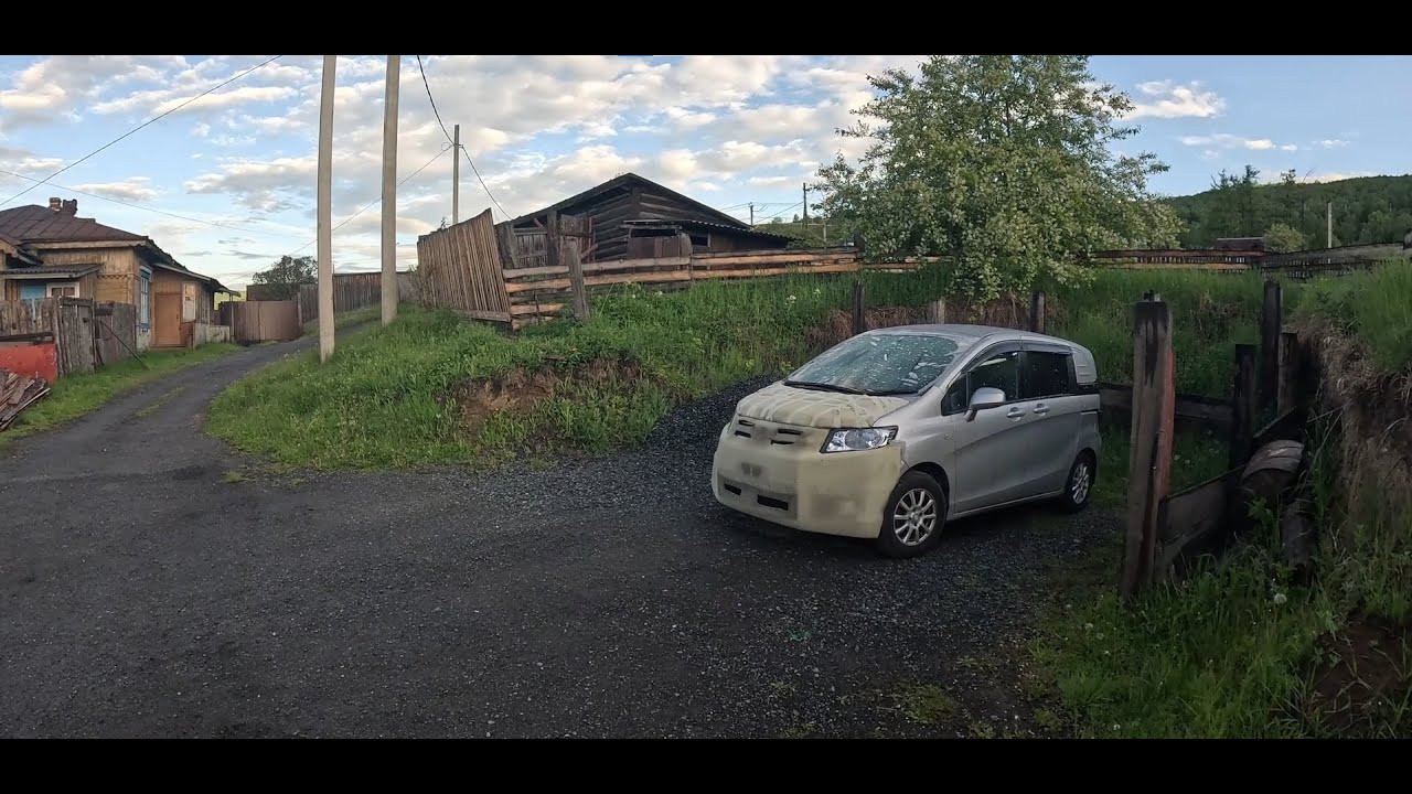 Перегон Honda Freed Spike Владивосток-Омск Часть 2