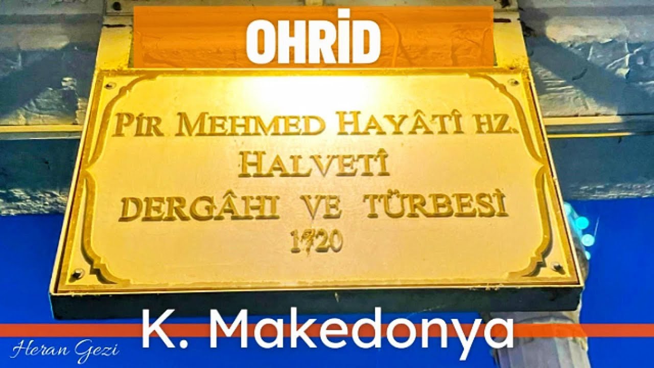 #OHRİ HALVETİ DERGAHI 1720