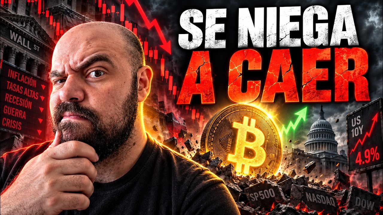 🛑EL PEOR SETUP DE LA HISTORIA: Pero BITCOIN Se Niega a Caer.