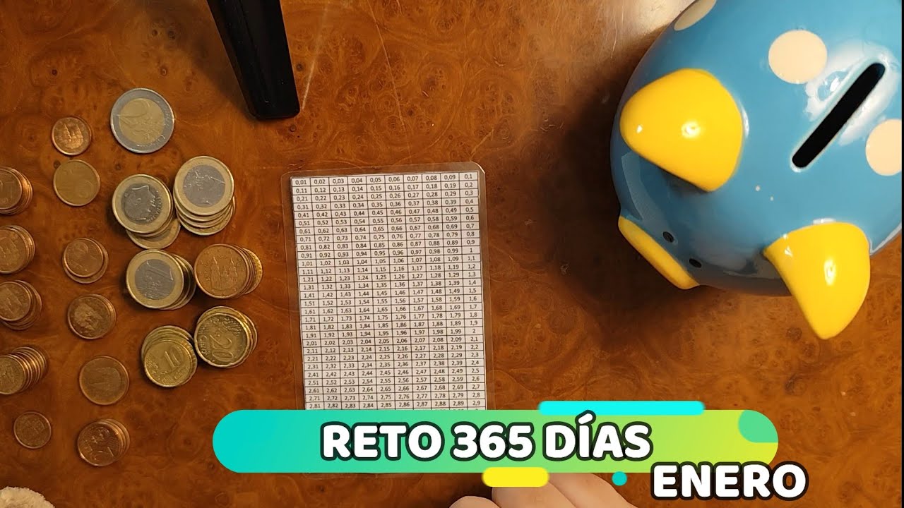 Reto De Los 365 D&iacute;as | Reto Del C&eacute;ntimo | Relleno Enero.