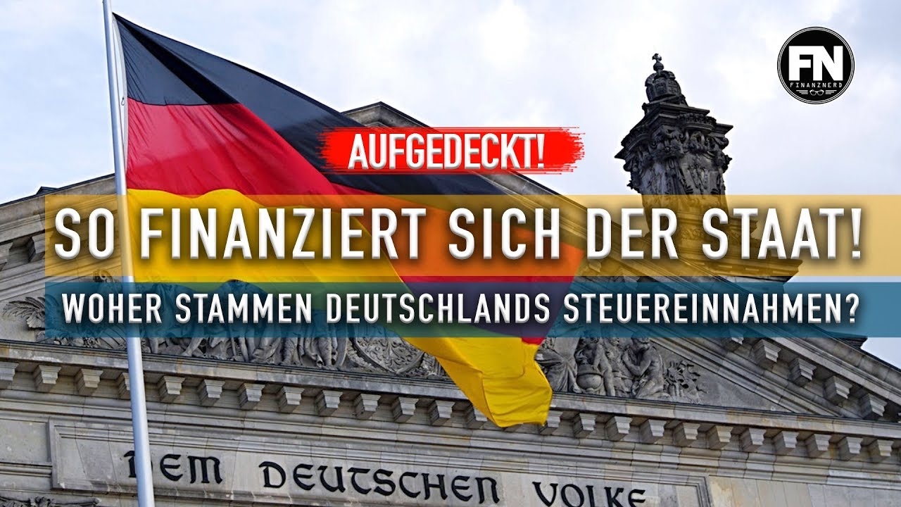 😳...so finanziert sich der Staat! Die TOP 10 Einnahmequellen f&uuml;r den Staat aus Steuern