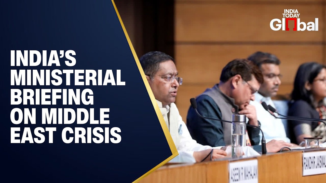 LIVE: India&rsquo;s Inter-Ministerial Briefing on Escalating West Asia Crisis