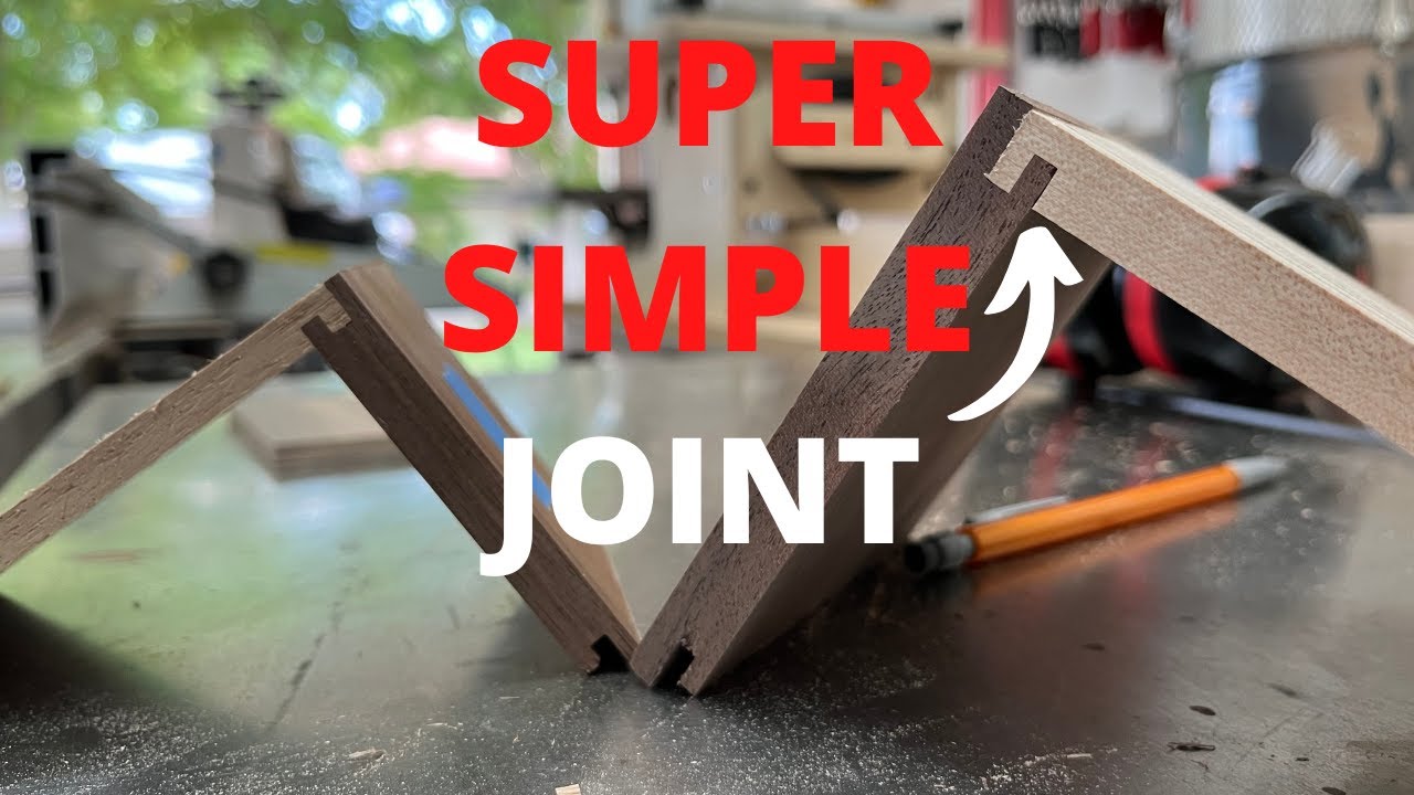 A Simple Drawer Joint - The Half Blind Lock Joint