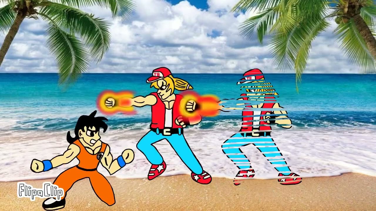 Yamcha vs Terry Bogard with  Audio  Concept Art