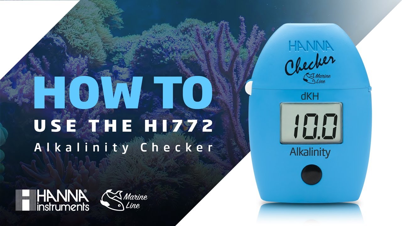 How to Use the HI772 Marine Alkalinity Checker