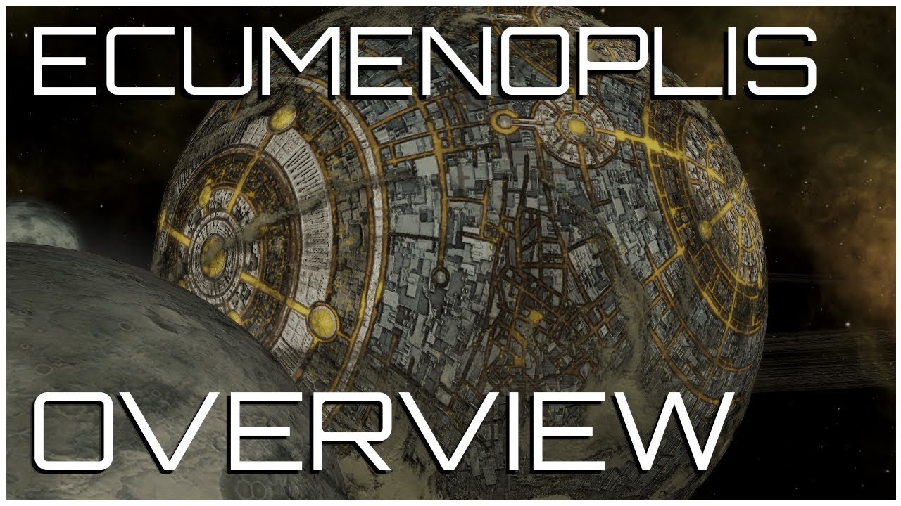 Stellaris - Ecumenopolis Overview (MegaCorp just went Global)