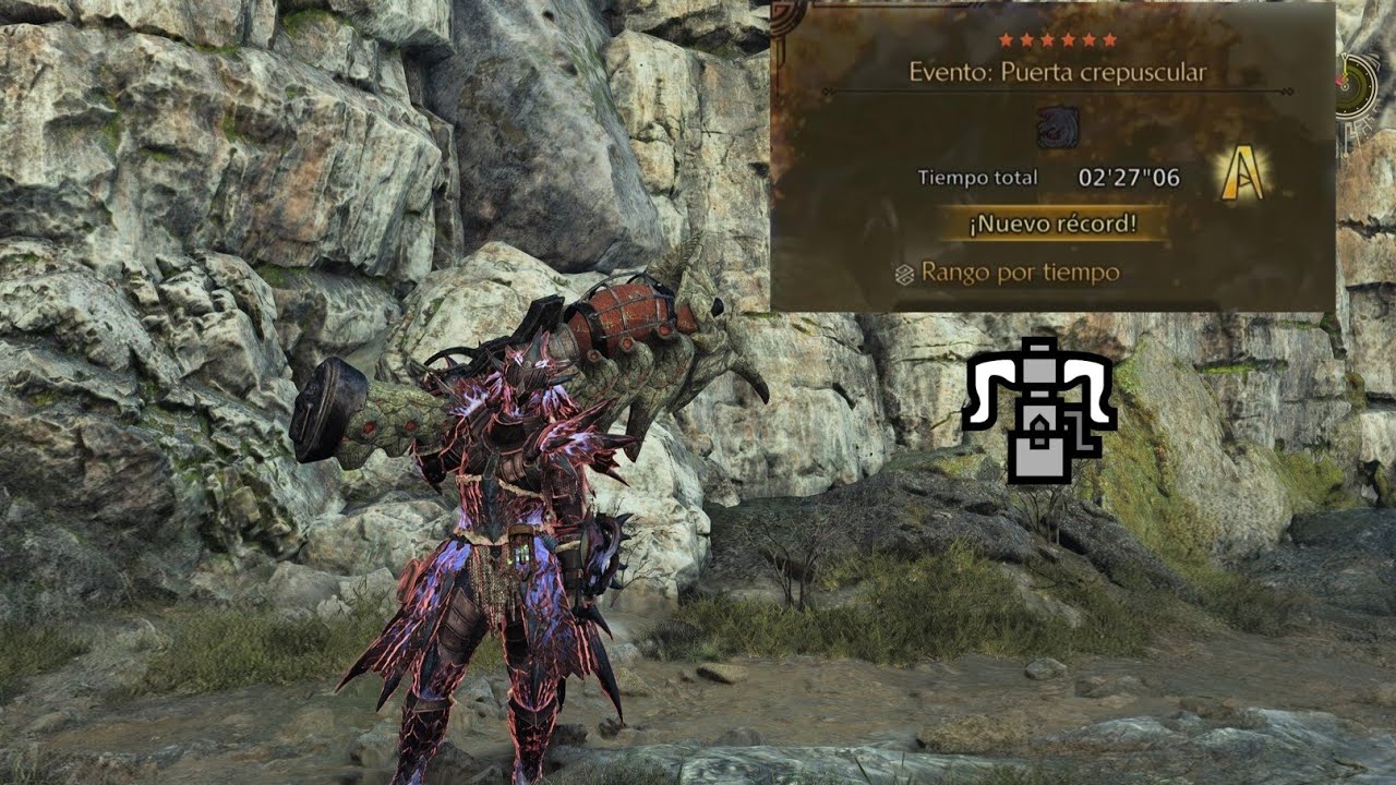 Ballesta Pesada en desafío de Arena Gore Magala -MHWilds