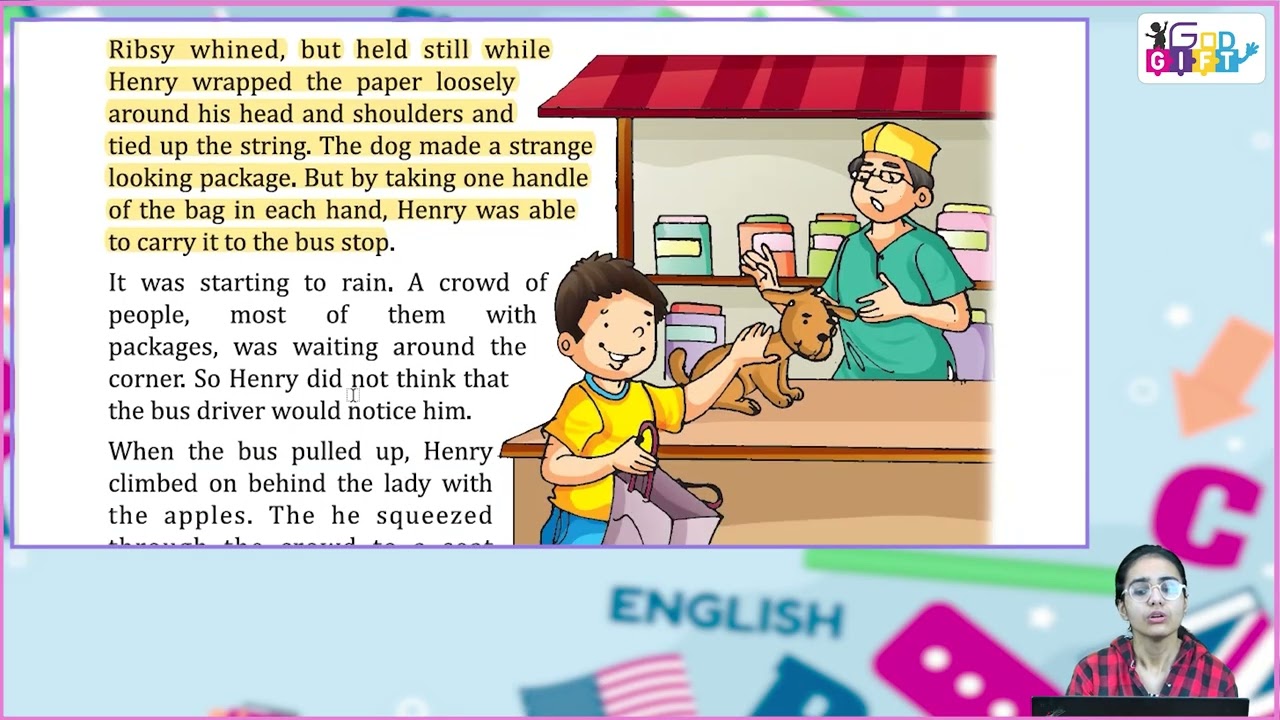 Ch  4 | Classico Books Publishing | English | Class 5 | Henry And Ribsy | For Children