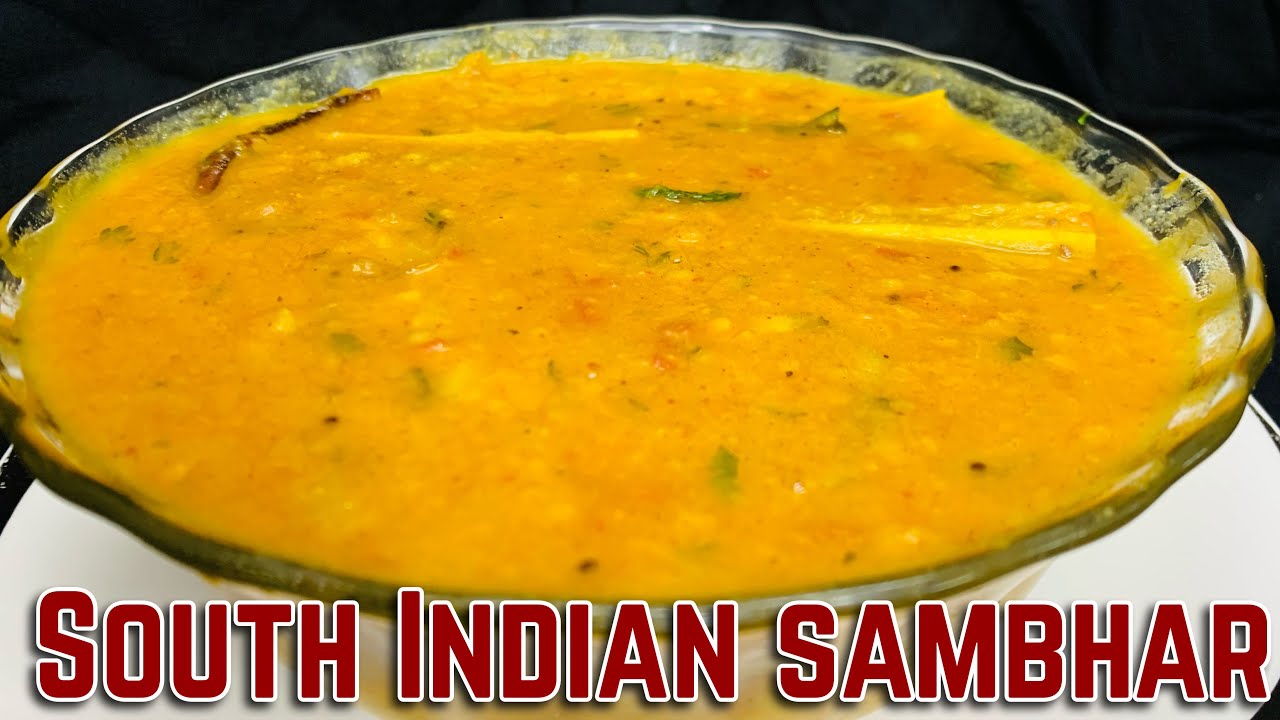 South Indian Sambhar | Real Authentic Sambhar Recipe | By Indian Zayka Kitchen