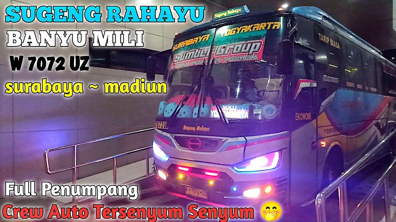 BANYU MILI SUGENG RAHAYU || FULL PENUMPANG CREW TERSENYUM 🚀🏁