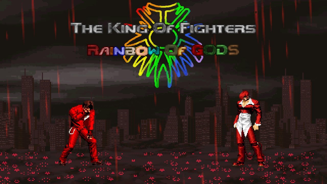 [KOF MUGEN] Clone Blood Kyo VS Clone Blood Iori