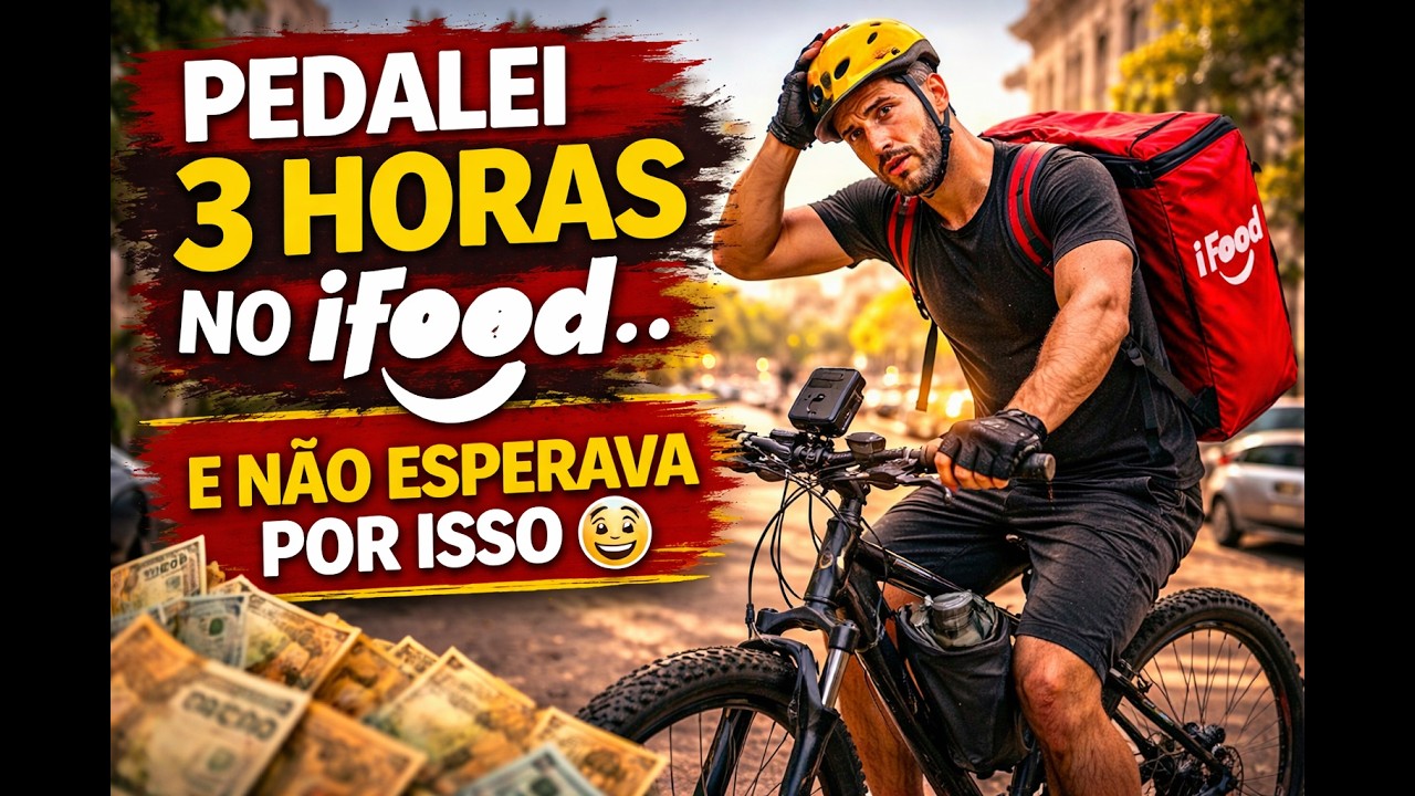 R$50 EM 3 HORAS NO IFOOD DE BIKE — Subpraça Nova Europa