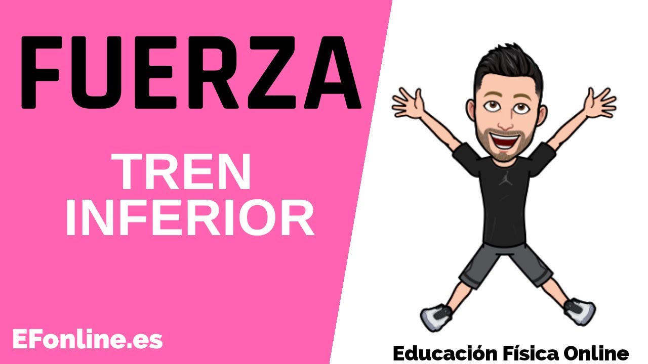 Ejercicios de PIERNA para NIÑOS sin material - FUERZA TREN INFERIOR Educación Física