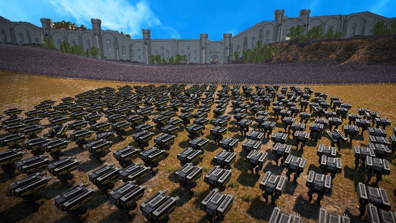CAN 88MM CANNON & T45 SHOTGUN STOP 3.5 MILLION GIANT MONSTER ARMY!! UEBS 2