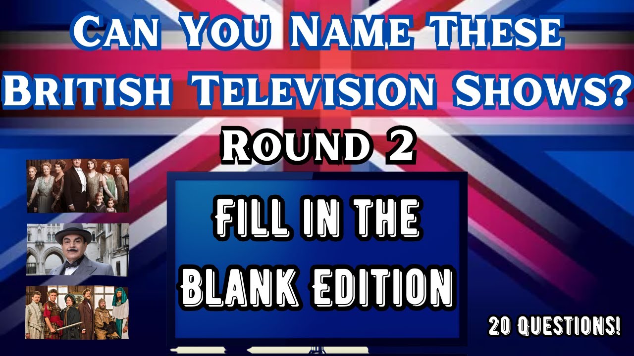 Can You Name These British Television Shows? 20 Question Challenge! Part 2