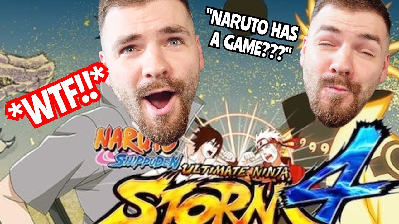 WE ARE TRYING NARUTO SHIPPUDEN... BUT IT'S A GAME??!!!!
