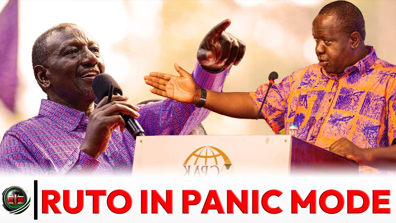 Ruto Panics As Matiang'i Roars From Kisii