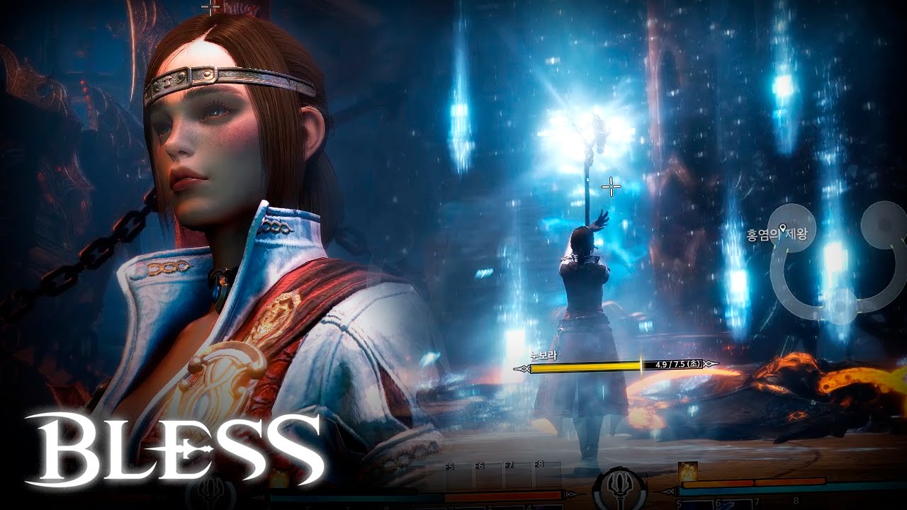 Bless - Mage Prologue Gameplay - Final Test - F2P - KR