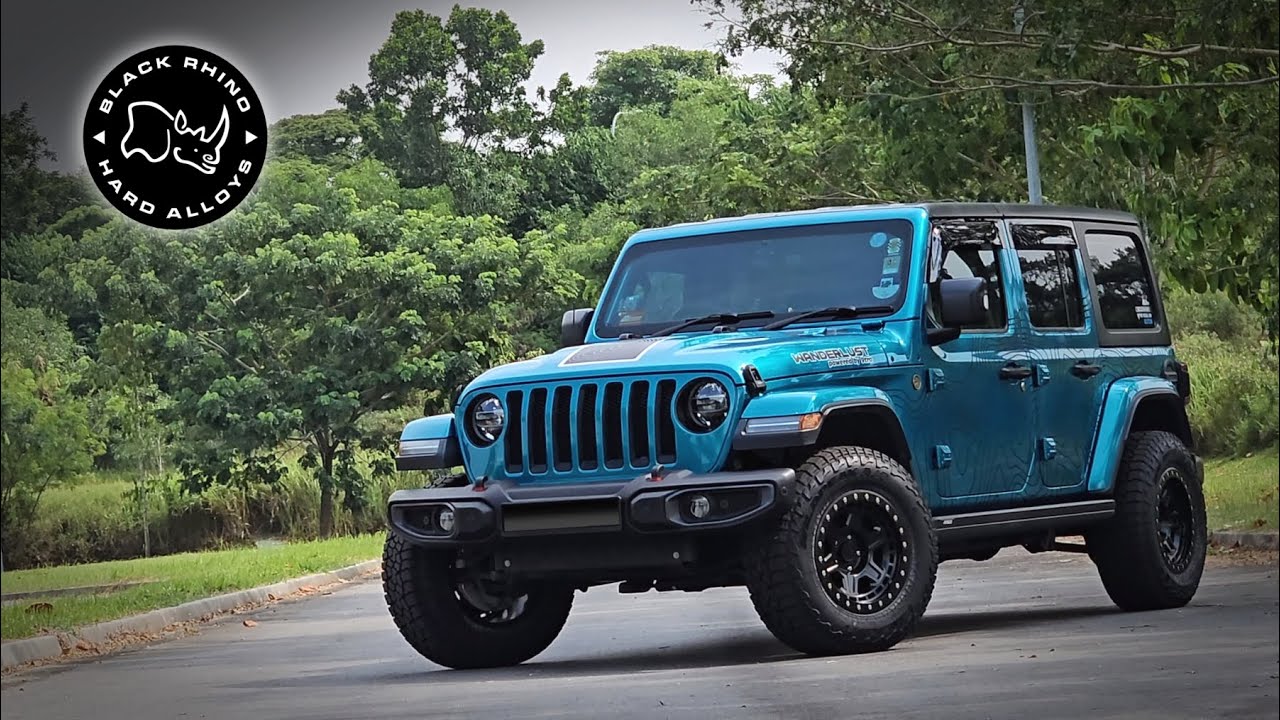 Black Rhino Reno Wheels / Falken Wildpeak / Jeep Wrangler JL