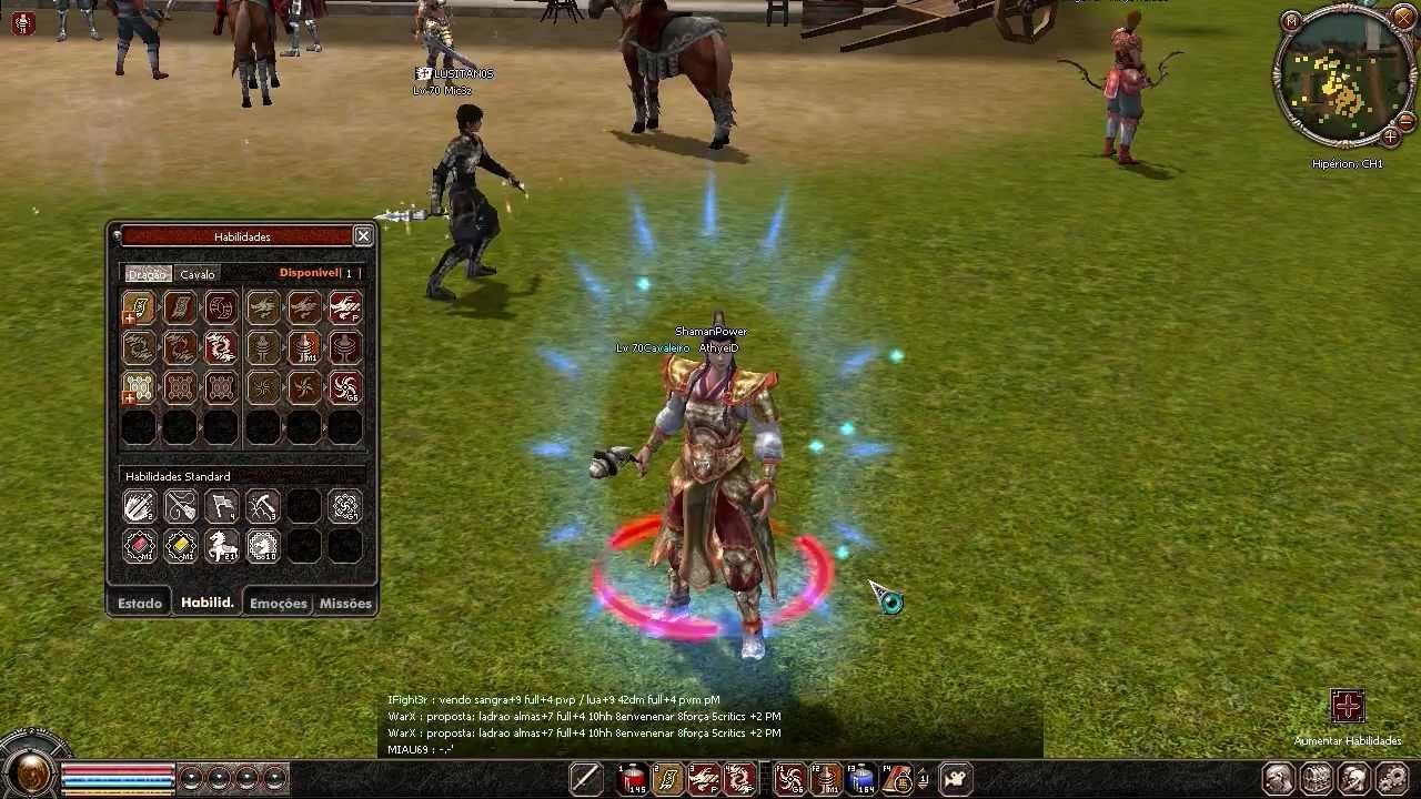 Metin2 PT AthyeiD o Lv75 e os Robes Pretos [HD]