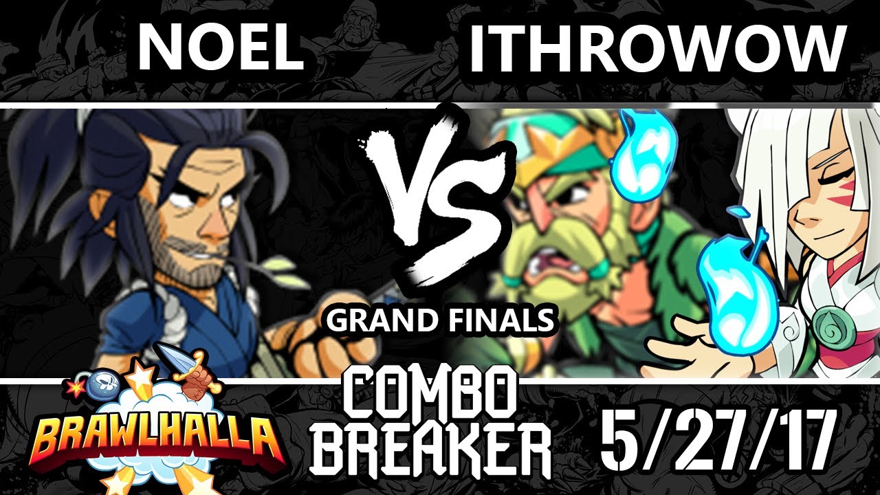 Combo Breaker 2017 Brawlhalla - FP | Noel (Koji) vs STDX | iThrowow (Bodvar, Yumiko) - GF