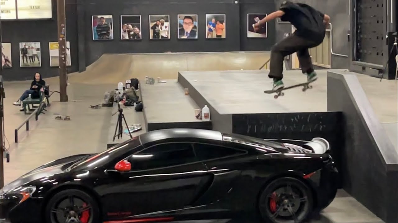 John Bradford Vs McLaren at the BERRICS !!! @NkaVidsSkateboarding