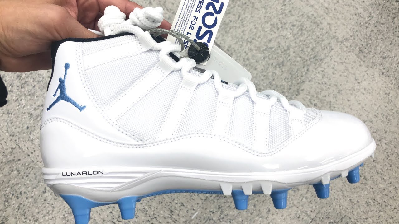 WOW! ROSS HAD JORDAN XI COLUMBIA CLEATS FOR $20!