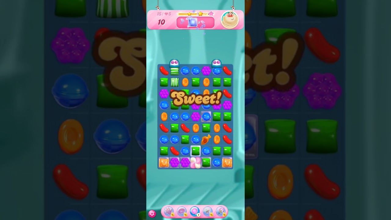👇🎮 Title 1“Level Clear After So Many Tries 😍🍭”